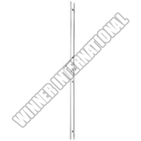 Glass Door Handle (OGHL-55-2P-A-25x2200)