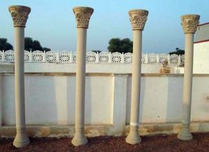 Beige Sandstone Column