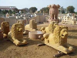 Sandstone Lion