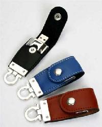 leather cover pen drives - BS: 3705