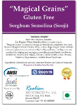 Gluten Free Sorghum Semolina