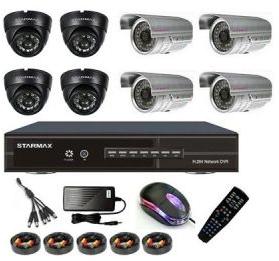 Starmax 8 Channel CCTV Security Kit