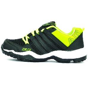 Mens Black & Yellow Shoes