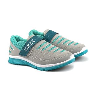 Ladies Grey & Sea Shoes