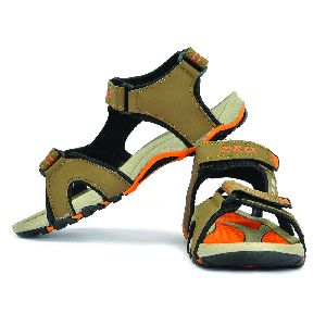 SDZ-106 Mens Mouse & Orange Sandals