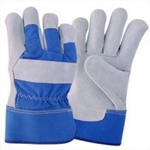 Custom Leather Work Gloves/ Construction Safety Gloves/ Protection