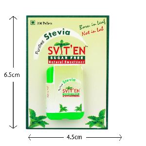 Sviten Stevia Natural sweetener tablets