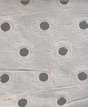 Aarya Ethnics Cotton Cambric Chicken Embroidered Bleach Fabrics_DN-04