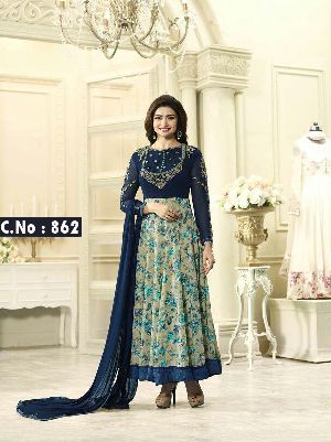 Designer Anarkali Salwar Suit, Size : 44