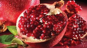 fresh pomegranate