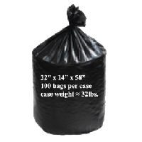 HD BLACK GARBAGE BAGS