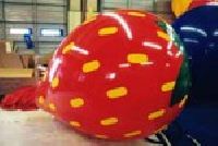 Strawberry helium balloon