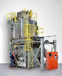 Drop Bottom-Quick Quench Aluminum Solution Heat Treating Furnaces
