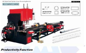 Automatic Hydraulic Pipe Punching Machine