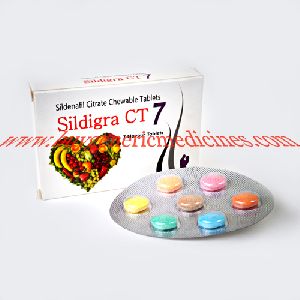 Sildigra CT 7mg Chewable Tablets