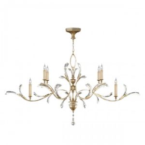 BEVELED ARCS Oblong Chandelier