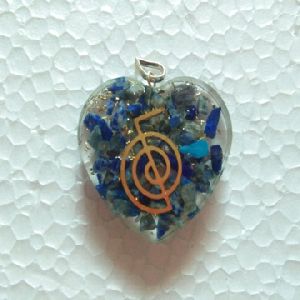 Lapis Lazuli Heart Pendent