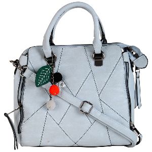 VAW272 Grey PU Handbags