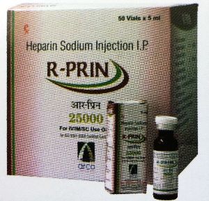 Heparin Sodium Injections 25000 IU/ML