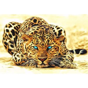 Leopard  DIY Painting Acrylic Wall Art