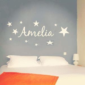 Personalized Name Vinyl Wall Sticker