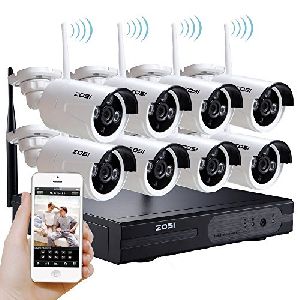 8-Channel Security Cameras Kit