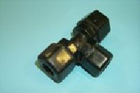 TUBE TEE UNION BLK PP Nylon Compression Fittings