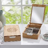 Contemporary Wooden Jewelry Box