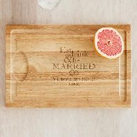 Eat, Drink & Be Married Cutting Board