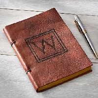 Leather Engraved Journal