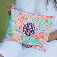 Paisley Zip Pouch