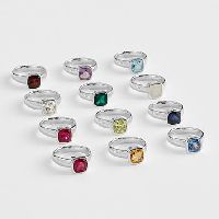 Solitaire Birthstone Ring