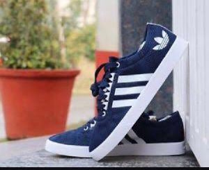 Mens Adidas Neo Blue Shoes