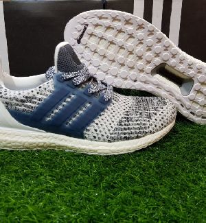 Mens Adidas Ultra Boost Blue Shoes