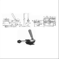 Push Pull Action Toggle Clamp Front Base