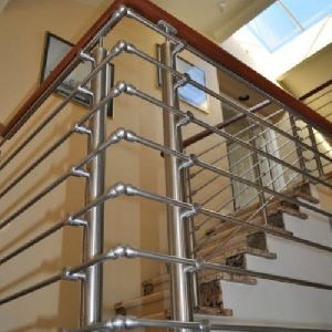Mild Stainless Steel Staircase Railings