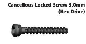 Cancellous Locked Screws