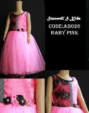 Girls Baby Pink Frock