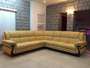 leatherete sofa