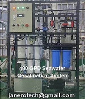 480 GPD Seawater Desalination System