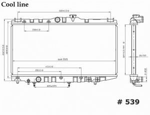 Toyota Corolla  1987-92 Ae90 Automatic Radiator