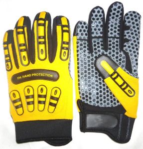 Best Quality Impact Gloves, Oil and Gas Gloves , Non-Slip Gloves / Impact Protection Gloves / Oil and Gas Field Gloves