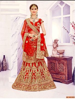 Red Collection Bridal Lehenga Choli
