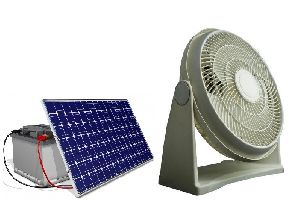 solar dc table fans