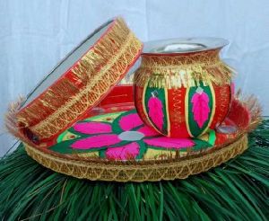 Karwachauth Decorative Thali