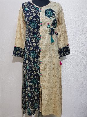 Embroidered Cotton Kurtis