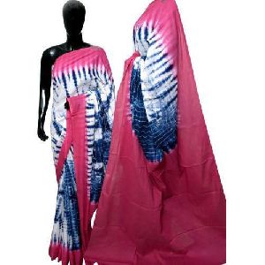 Cotton Shibori Sarees