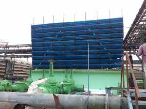 CROSS FLOW COOLING TOWER LOUVERS IN ABESTOS OR FRP