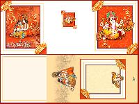 Royal Ganapathi Wedding Card