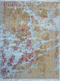 Hand Knotted Woolen & Silk Carpets